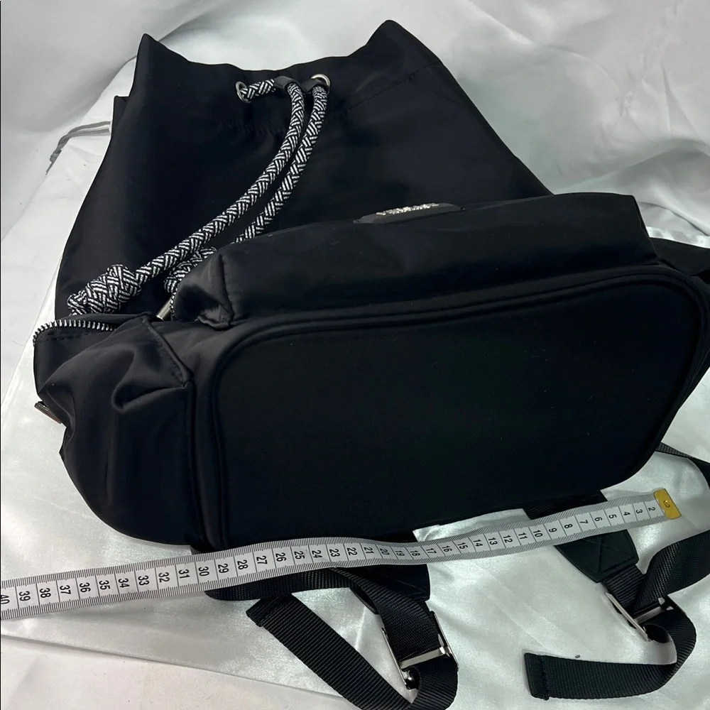 Versace Black Drawstring Backpack - Picture 9 of 16